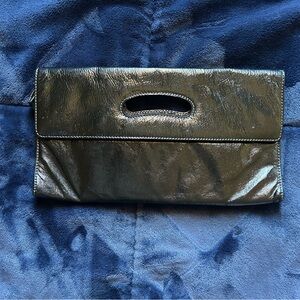 HOBO International Katrina Clutch Bag in black.